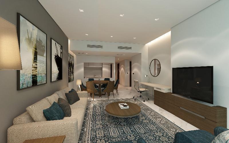 Suha Mina Rashid Hotel Apartments Bur Dubaj Exteriér fotografie